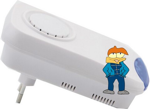 Sirène sans Fil 220v reglage volume