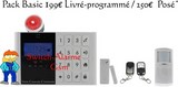Pack Basic Détection intrusion 199€ Livré-Programmé Garantie