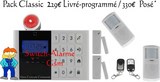 Pack Classic Détection intrusion 229€ Livré-Programmé-Garantie